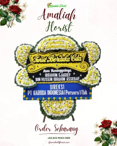 Papan Bunga Duka di Samoja