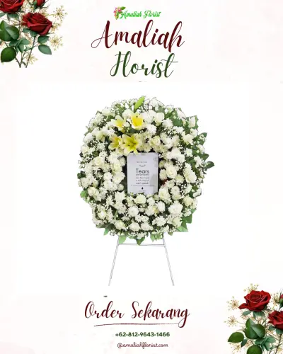 Krans Bunga Duka Cita di Samoja